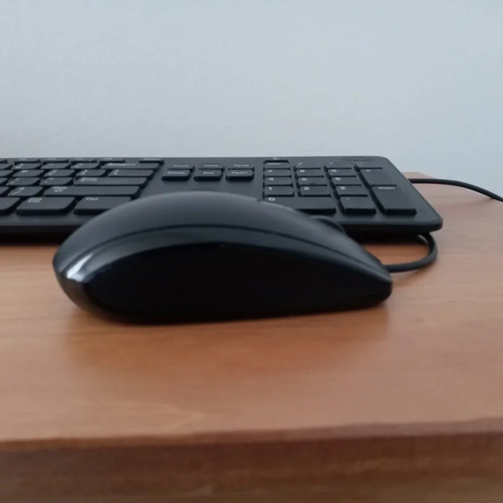 Dell Wired Mouse and Keyboard